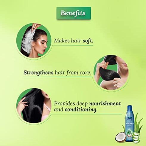 Parachute Advansed Aloe Vera Enriched Coconut Hair Oil | Helps with strong, soft and silky hair | For all hair types | - 5.1 fl.oz. (150ml)