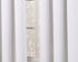 No. 918 Montego Casual Textured Grommet Curtain Panel, 48" x 84", White