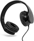 EONON Active Noise Cancelling Headphones Wired, Over Ear with Mic, Sound Cancelling Headphones Foldable Lightweight L0326/C1100A/C1100B/L0299A/L0322/L0325 Car DVD Player - A0136B?Black?