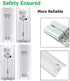 4-Pack Rechargeable Battery Packs for Wii and Wii U Remote Controller,High-Capacity Ni-MH Battery(2800mAh) Replacement for Nintendo Wii Remote Charging Station(Charger not Included)