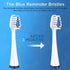 Replacement Toothbrush Heads for Waterpik Complete Care 5.0/9.0 (CC-01/WP-861), STRB-8WW, (8-Pack, White)