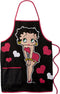Spoontiques Betty Boop Apron, Black
