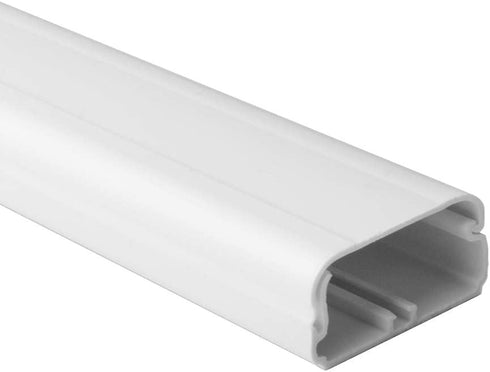 TV Cord Cover, 36 inch Cable Concealer for Wall Mount TV System, Paintable Cable Management Raceway to Hide Wires, W1.6 x H0.8,White