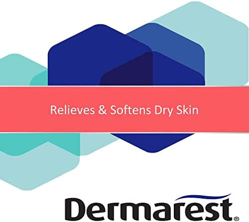 Dermarest Eczema Medicated Lotion, 24-Hour Dry Skin & Itch Relief, Dermatologist Tested, 4 ounces, (Pack of 2)