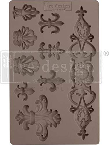 PRIMA MARKETING INC Redesign Mould 5X8, us:one size, Fleur De Lis