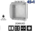 Sealproof 2-Gang Weatherproof In Use Outlet Cover | Two Gang Outdoor Plug and Receptacle Protector, Lockable, UL Extra Duty Compliant, 45 Configurations