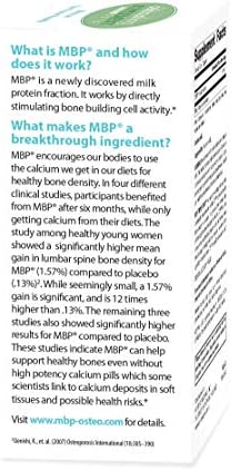 SOURCE NATURALS Mbp Bone Renew Capsule, 60 Count