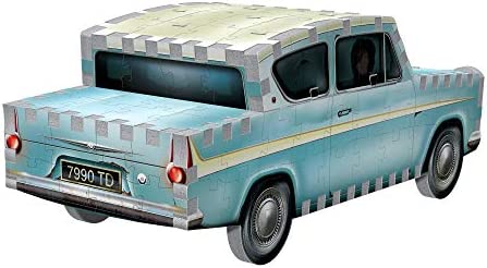WREBBIT 3D Harry Potter – Flying Ford Anglia 3D Jigsaw Puzzle - 130 Pieces (W3D-0202)