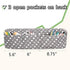 Luxja Dust Cover Compatible with Cricut Explore Air and Explore Air 2, Dust Cover with Back Pockets, Gray Dots