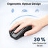 TECKNET Wireless Mouse, 2.4G Ergonomic Optical Mouse with USB Nano Receiver for Laptop, PC, Computer, Chromebook, Notebook, 6 Buttons, 24 Months Battery Life, 2600 DPI, 5 Adjustment Levels