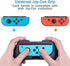 HEYSTOP Grip Compatible with Nintendo Switch/Switch OLED Joy-Con, 3 Pack, Wear Resistant Game Switch Controller Handle Case Kit for Nintendo Switch Joy Con, Black