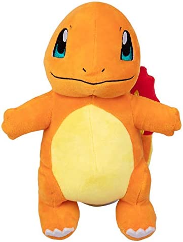Pokémon Charmander Plush Stuffed Animal Toy - 8" - Officially Licensed - Great Gift for Kids