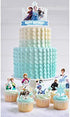 21 Decorations for Frozen Cake Topper Cupcake Toppers Set Decorations Birthday Party Topper for Children