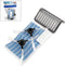 Pure Clean PRTPUCRC9510 PureClean-(2) Rotating Side Brushes (1) AIR Dustbin (1) Dry Mop Cloth-Robot Vacuum Cleaner Replacement Parts and Accessory Compatible Only With PUCRC95-PRTPUCRC9510, Filter Kit