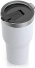 RTIC Tumbler with Splash Proof Lid, 20 oz, White, Insulated Travel Stainless Steel Coffee Mug, Sweat Proof, Keeps Hot & Cold Longer