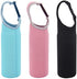 Kvvdi 3 Pack 16 oz - 21 oz Neoprene Water Bottle Sleeve 16.9oz Portable Bottle Cooler Cover Holder Strap for Outdoor