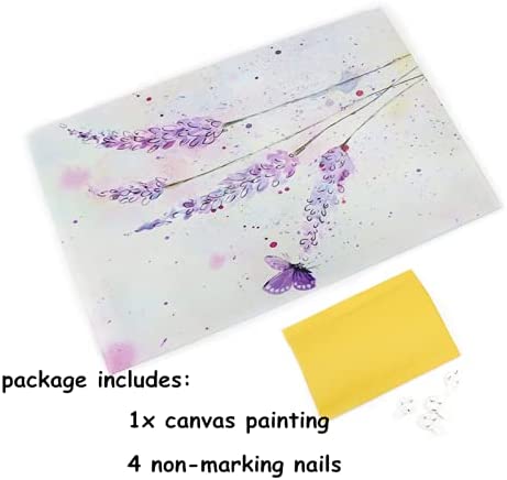 HVEST Dolphin Canvas Wall Art Cute Dolphins Playing Under Sea with Sunshine Picture Printing Artwork for Living Room Bedroom Bathroom Wall Decor,Stretched and Framed Ready to Hang,12x16 Inches