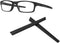 HiCycle2 Replacement Temple Tips (Ear Socks) Nose Pads for Oakley Crosslink Pitch Eye Glass Frame (Black)