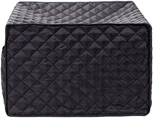 Convection Toaster Oven Cover,Smart Oven Dustproof Cover Large Size Cotton Quilted Kitchen Appliance Protector Storage Bag With 2 Accessary Pockets, Machine Washable CYFC40(only Cover)
