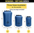 Wise Owl Outfitters Waterproof Dry Bag - Fully Submersible 1pk or 3pk Ultra Lightweight Airtight Waterproof Bags - 5L, 10L and 20L Sizes - Diamond Ripstop Roll Top Drybags