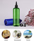 sdoot Hair Color Bottle Applicator, Applicator Bottle, 16 Ounce 2 Pack 2 Squeeze Bottle for Hair PET Plastic Refillable Bottles with Twist Top Cap- Green and Blue