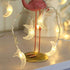 MyBuddy Moon String Lights,Outdoor LED String Lights 10FT Set of 20 LED for Wedding Garden Decoration,Party Festival Lights, Christmas Thanksgiving Decor