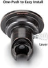 BOPai ORB Suction Shower Head Holder, Relocatable Handheld Showerhead Holder, Oil Rubbed Bronze