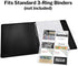 Dunwell Business Card Holder Sleeves - (10 Pack), for 200 Cards, Heavyweight Plastic Business Card Protector Sheet, Each 3-Hole Punched Sleeve Holds 20 Business Cards, Fits 3-Ring Binders