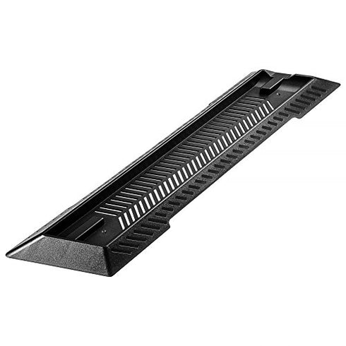 eXtremeRate Black Vertical Stand for PS4 Slim Console, Steady Base Mount Holder for PS4 Slim Console, Bracket Stand for PS4 Slim Console with Built-in Cooling Vents Non-Slip Feet