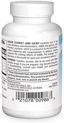 Source Naturals Orange Sublingual GABA Calm, 30 CT