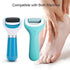 12 Pack Replacement Rollers for Amope Pedi Refills Electronic Perfect Foot File-(6 Extra Coarse& 6 Regular Coarse)
