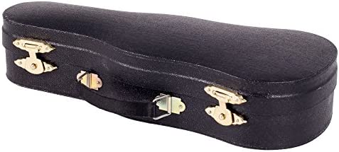 Broadway Gifts 7.1" Brown Wood Violin Miniature Decoration with Stand and Case