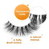 False Eyelashes Wispy Natural Look Lashes 5 Pairs Soft Faux Mink Lashes 3D 6D Volume Fluffy Frihappy Fake Eyelashes Packs DW4