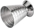 Homestia Measuring Cup Cocktail Jigger Stainless Steel Graduated Cup for Liquid or Dry Mini Espresso Shot Glass Up to 2.5oz, 5Tbsp, 75ml, Silver