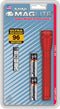 Maglite Mini Incandescent 2-Cell AA Flashlight, Red