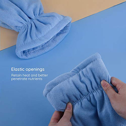 Gloves for Paraffin Treatment, Segbeauty Larger Thicker Paraffin Heated Hand SPA Mittens for Women, Gloves for Hot Wax Hand Therapy Thermal Treatment SPA Therabath Wax Warmer Paraffin Wax Machine