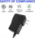Power Cord for Bissell Pet Stain Eraser Cordless Handheld Portable Cleaner Vacuum 1611736 Bissell Charger 1611736 161-1736 Pet Stain Eraser 2054 2002 20037 20028 2002Q 2003 2003A 2164A Power Supply