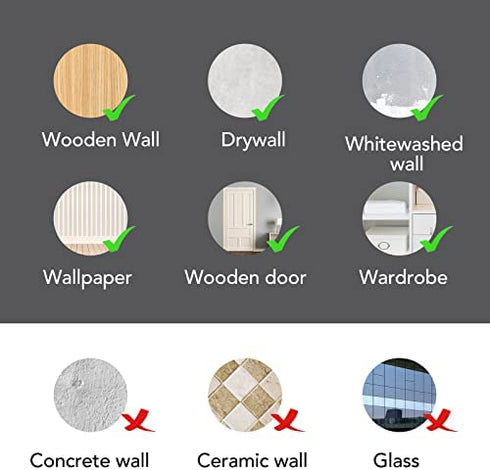 100lbs Picture Hangers, Hommie Picture Hanging Hooks Heavy Duty Picture Hangers Frame Hooks Picture Hanging Kit for Drywall Wooden Wall Hanging Hardware for Pictures,Canvas,Mirror (20Pcs)