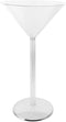 Homeford Plastic Large Martini Glass Disposable Cup, 18-Inch