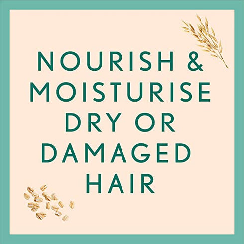 Aveeno Farm-Fresh Oat Milk Sulfate-Free Conditioner with Colloidal Oatmeal & Almond Milk, Scalp Soothing & Moisturizing Daily Conditioner for All Hair Types, Paraben & Dye-Free, 12 Fl Oz
