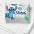 Jay Franco Disney Lilo & Stitch Misty Palm 1 Pack Pillowcase - Double-Sided Kids Super Soft Bedding (Official Disney Product)