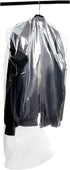 Juvale Plastic Garment Bags for Dresses and Suits (21.3 x 39.7 in, 50 Pack)