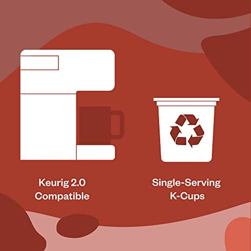 Organic Decaf Black Tea K-Cup Pods, 24 Pods by FGO - Keurig Compatible - Premium Decaffeinated Black Tea is USDA Organic, Non-GMO, & Recyclable