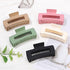 Hair Claw Clips 8 PCS 4.1" Rectangular French Design Hair Clips Large Claw Clip for Women Girls Jaw Clips
