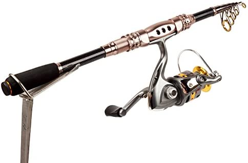 BASUNE Fishing Rod Holder Stainless Steel Ground Support Stand Fish Pole Folding Holder - 2 Packs