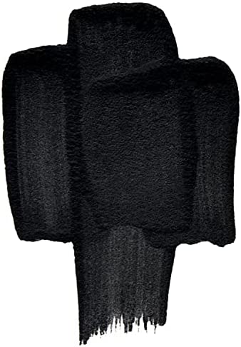 Shabby Chic Chalked Furniture Paint: Luxurious Chalk Finish Furniture and Craft Paint for Home Decor, DIY Projects, Wood Furniture - Interior Paints with Rustic Matte Finish - 8.5oz - Black Liquorice