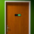 Kichwit Privacy Sign for Offices or Homes, Do Not Disturb Sign, Welcome Please Knock Sign, Black, 8.2 x 2.8 Inches