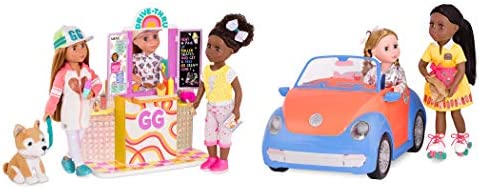 Glitter Girls – GG Drive-Thru Food Set – Can We Take Your Order? – Play Food & Pretend Restaurant Playset for 14-inch Dolls – Toys, Clothes, and Accessories for Kids Ages 3 and Up