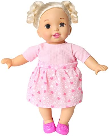 BOBO clothes Set of 6 For 12-14-16 Inch Alive Lovely Baby Doll Clothes Dress Outfits Costumes Dolly Pretty Doll Cloth Handmade Girl Christmas Birthday Gift (16)