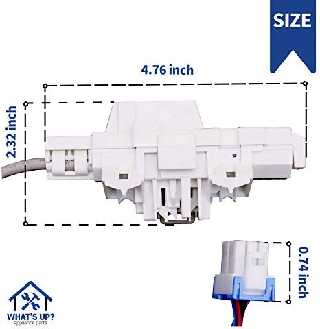 What's Up DC34-00025C New Version of DC34-00025A, DC34-00025E OEM Replacement for Samsung Washer Door Lock replaces AP6037187 PS11771585